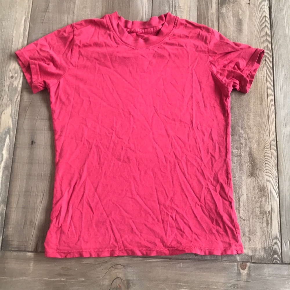 Brandy Melville (John galt) red tee shirt